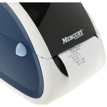 Термопринтер Mertech MPRINT LP80 EVA (для печ.накл.) стационарный белый/синий -3
