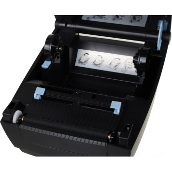 Термопринтер Mertech MPRINT TLP100 TERRA NOVA (для печ.накл.) стационарный черный -7