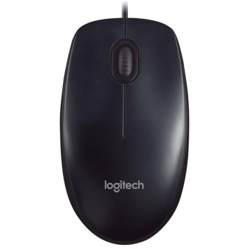 Мышь Logitech M90 черный оптическая (1000dpi) USB 