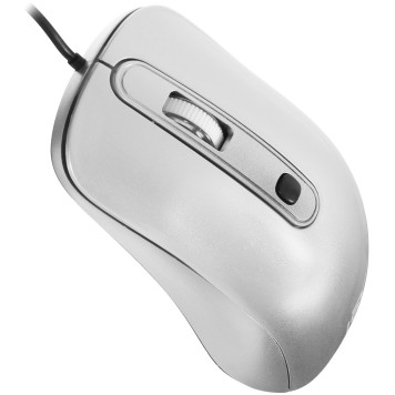 Мышь Oklick 155M серебристый оптическая (1600dpi) USB (3but) -4