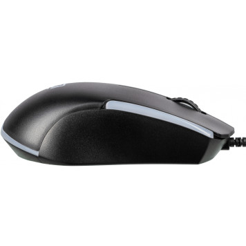 Мышь Oklick 245M черный оптическая (1000dpi) USB (3but) -20