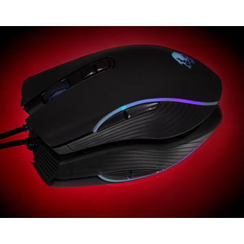 Мышь Оклик 708G MYSTERY черный оптическая (3200dpi) USB (7but) -13