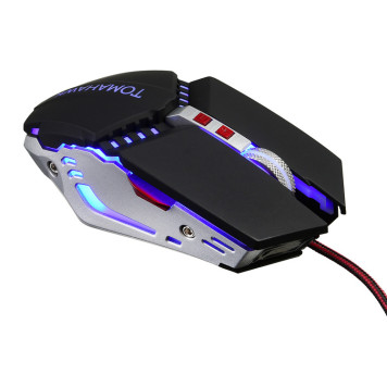 Мышь Oklick 999G TOMAHAWK черный оптическая (3200dpi) USB (8but) -21