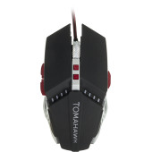 Мышь Oklick 999G TOMAHAWK черный оптическая (3200dpi) USB (8but)