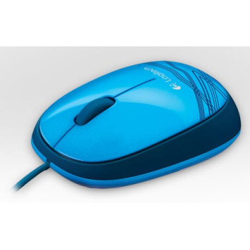 Мышь Logitech M105 синий оптическая (1000dpi) USB (2but) -2