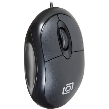 Мышь Оклик 105S черный оптическая (800dpi) USB для ноутбука (2but) -4