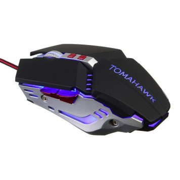 Мышь Oklick 999G TOMAHAWK черный оптическая (3200dpi) USB (8but) -19