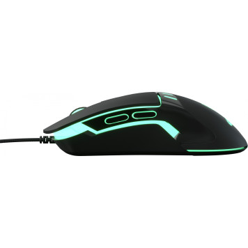 Мышь Оклик 865G Snake черный/черный оптическая (2400dpi) USB (5but) -18