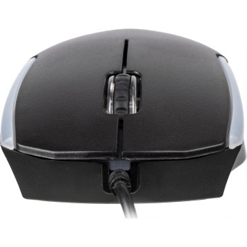 Мышь Oklick 245M черный оптическая (1000dpi) USB (3but) -21