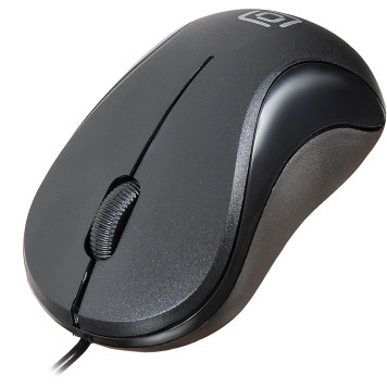 Мышь Oklick 115S черный оптическая (1200dpi) USB для ноутбука (2but) -4