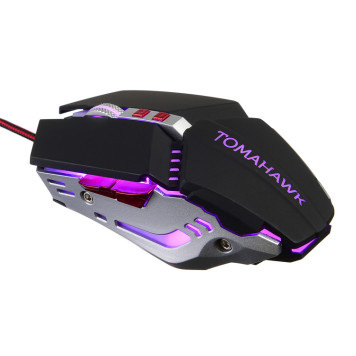 Мышь Oklick 999G TOMAHAWK черный оптическая (3200dpi) USB (8but) -20