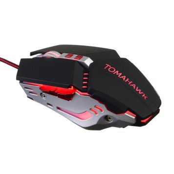 Мышь Oklick 999G TOMAHAWK черный оптическая (3200dpi) USB (8but) -18