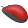 Мышь Logitech M110 красный/серый оптическая (1000dpi) silent USB (2but) 