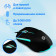 Мышь Oklick 245M черный оптическая (1000dpi) USB (3but) 