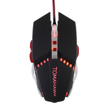Мышь Oklick 999G TOMAHAWK черный оптическая (3200dpi) USB (8but) -24