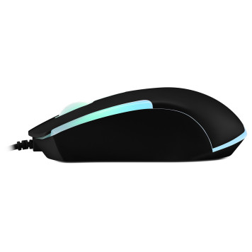 Мышь Oklick 245M черный оптическая (1000dpi) USB (3but) -13