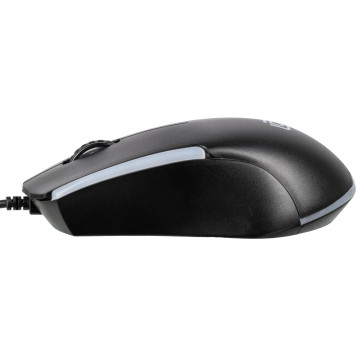 Мышь Oklick 245M черный оптическая (1000dpi) USB (3but) -18