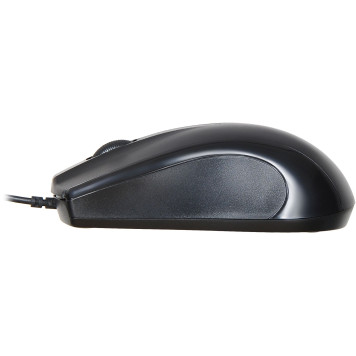 Мышь Oklick 185M черный оптическая (1000dpi) USB (3but) -5