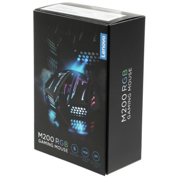 Мышь Lenovo Legion M200 RGB черный оптическая (2400dpi) USB для ноутбука (5but) -4