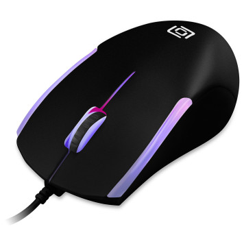 Мышь Oklick 245M черный оптическая (1000dpi) USB (3but) -12