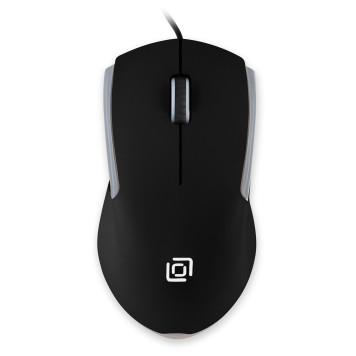 Мышь Oklick 245M черный оптическая (1000dpi) USB (3but) -6