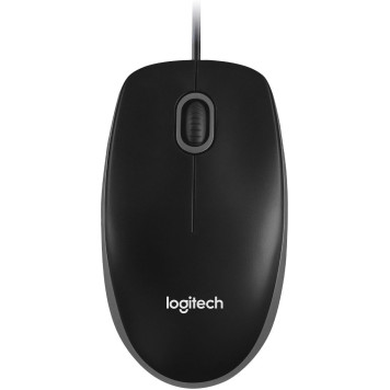 Мышь Logitech B100 for business черный оптическая (800dpi) USB 