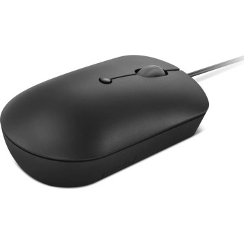 Мышь Lenovo 400 черный оптическая (2400dpi) USB-C (3but) -3