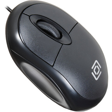 Мышь Оклик 105S черный оптическая (800dpi) USB для ноутбука (2but) -3