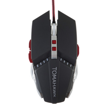 Мышь Oklick 999G TOMAHAWK черный оптическая (3200dpi) USB (8but) -27