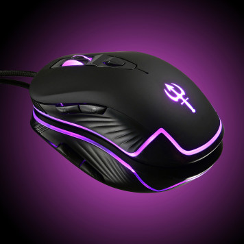 Мышь Оклик 925G STORM черный оптическая (3200dpi) USB (6but) -14