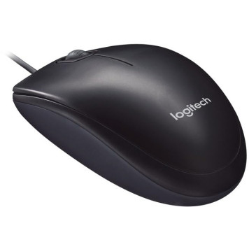 Мышь Logitech M90 черный оптическая (1000dpi) USB -3