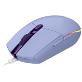 Мышь Logitech G102 LightSync сиреневый оптическая (8000dpi) USB (5but)