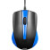 Мышь Oklick 225M черный/синий оптическая (1200dpi) USB (2but) 