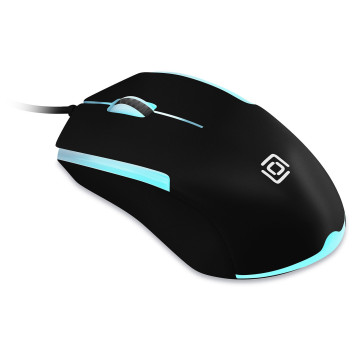 Мышь Oklick 245M черный оптическая (1000dpi) USB (3but) -9