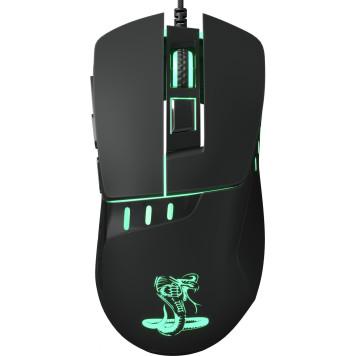 Мышь Оклик 865G Snake черный/черный оптическая (2400dpi) USB (5but) -22