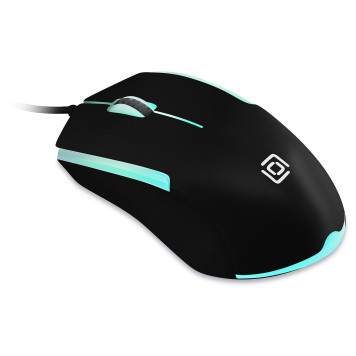 Мышь Oklick 245M черный оптическая (1000dpi) USB (3but) -10