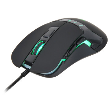 Мышь Оклик 865G Snake черный/черный оптическая (2400dpi) USB (5but) -4