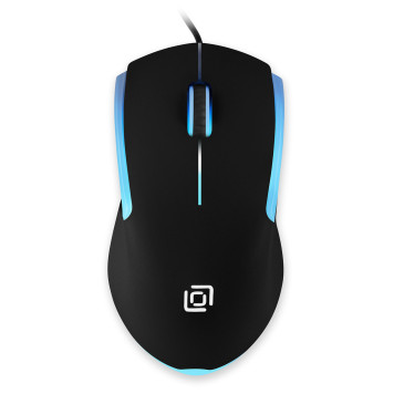 Мышь Oklick 245M черный оптическая (1000dpi) USB (3but) -4