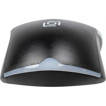 Мышь Oklick 245M черный оптическая (1000dpi) USB (3but) -19