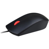 Мышь Lenovo Essential черный оптическая (1600dpi) USB (2but)