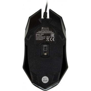 Мышь Oklick 396M INSOMNIA черный оптическая (1000dpi) USB (3but) -2