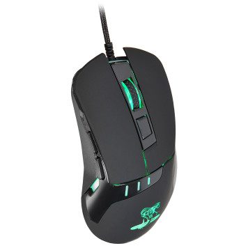 Мышь Оклик 865G Snake черный/черный оптическая (2400dpi) USB (5but) -5