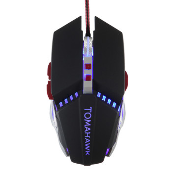 Мышь Oklick 999G TOMAHAWK черный оптическая (3200dpi) USB (8but) -25