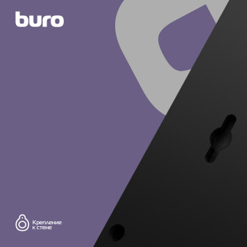 Сетевой фильтр Buro 500SH-1.8-SW-B 1.8м (5 розеток) черный (коробка) -3