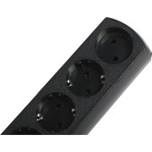 Сетевой фильтр Most H6 5м (6 розеток) черный (коробка)