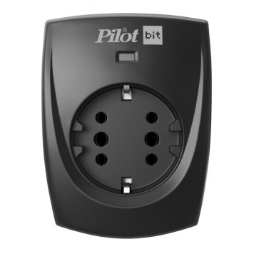 Сетевой фильтр Pilot Bit (1 розетка) черный (коробка) -1