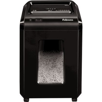 Шредер Fellowes PowerShred 92Cs (секр.P-4)/фрагменты/18лист./25лтр./скрепки/скобы/пл.карты/CD -5