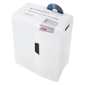 Шредер HSM ShredStar X10-4.5x30 (секр.P-4)/фрагменты/10лист./21лтр./скрепки/скобы/пл.карты/CD -1