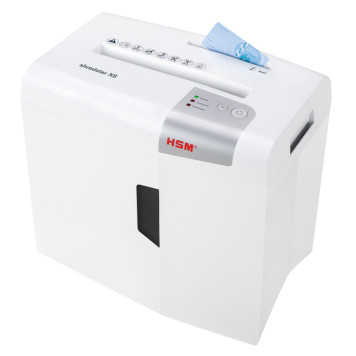Шредер HSM ShredStar X8 (секр.P-4)/фрагменты/9лист./18лтр./скобы/пл.карты/CD -1