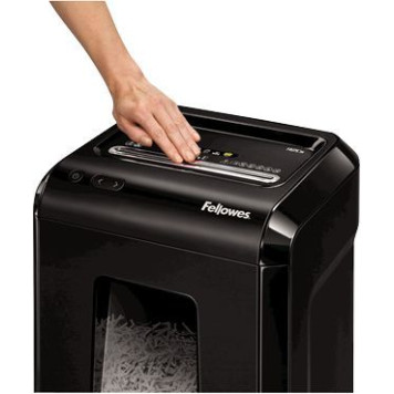 Шредер Fellowes PowerShred 92Cs (секр.P-4)/фрагменты/18лист./25лтр./скрепки/скобы/пл.карты/CD -4